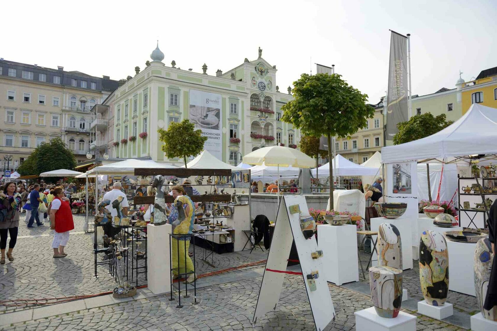 Töpfermarkt in Gmunden