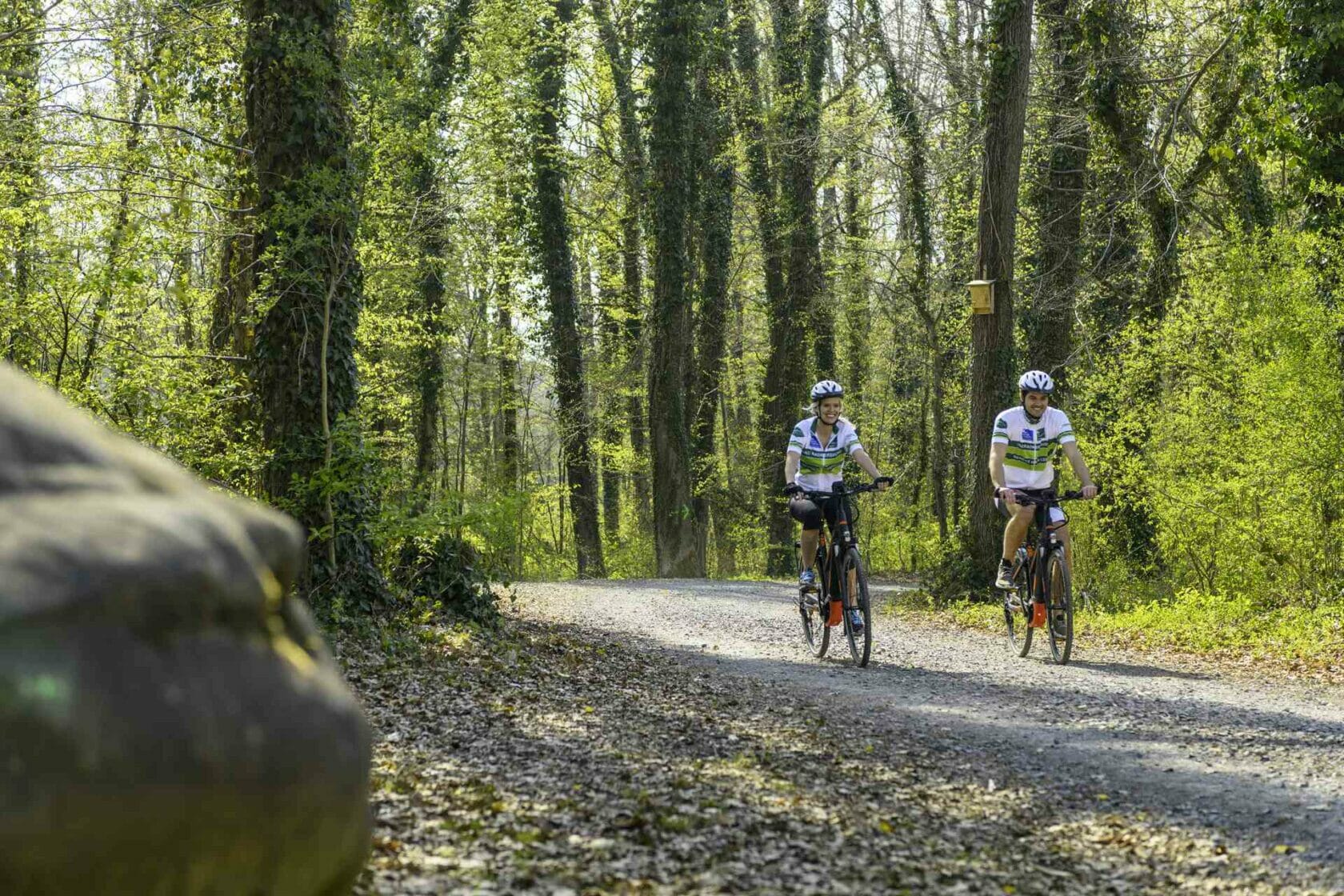 Murauen, Radfahren