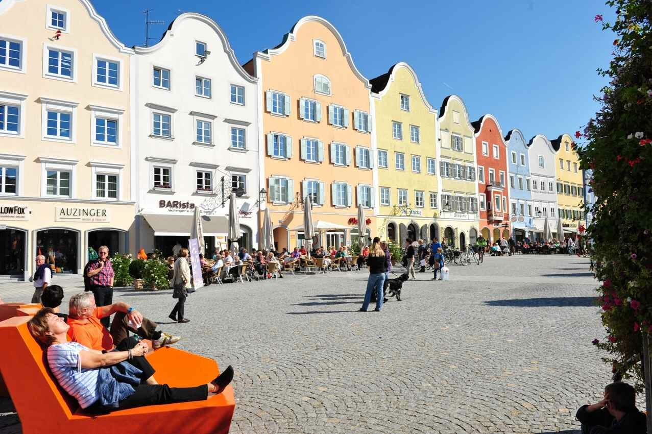 Schärding - pulsierender Stadtplatz