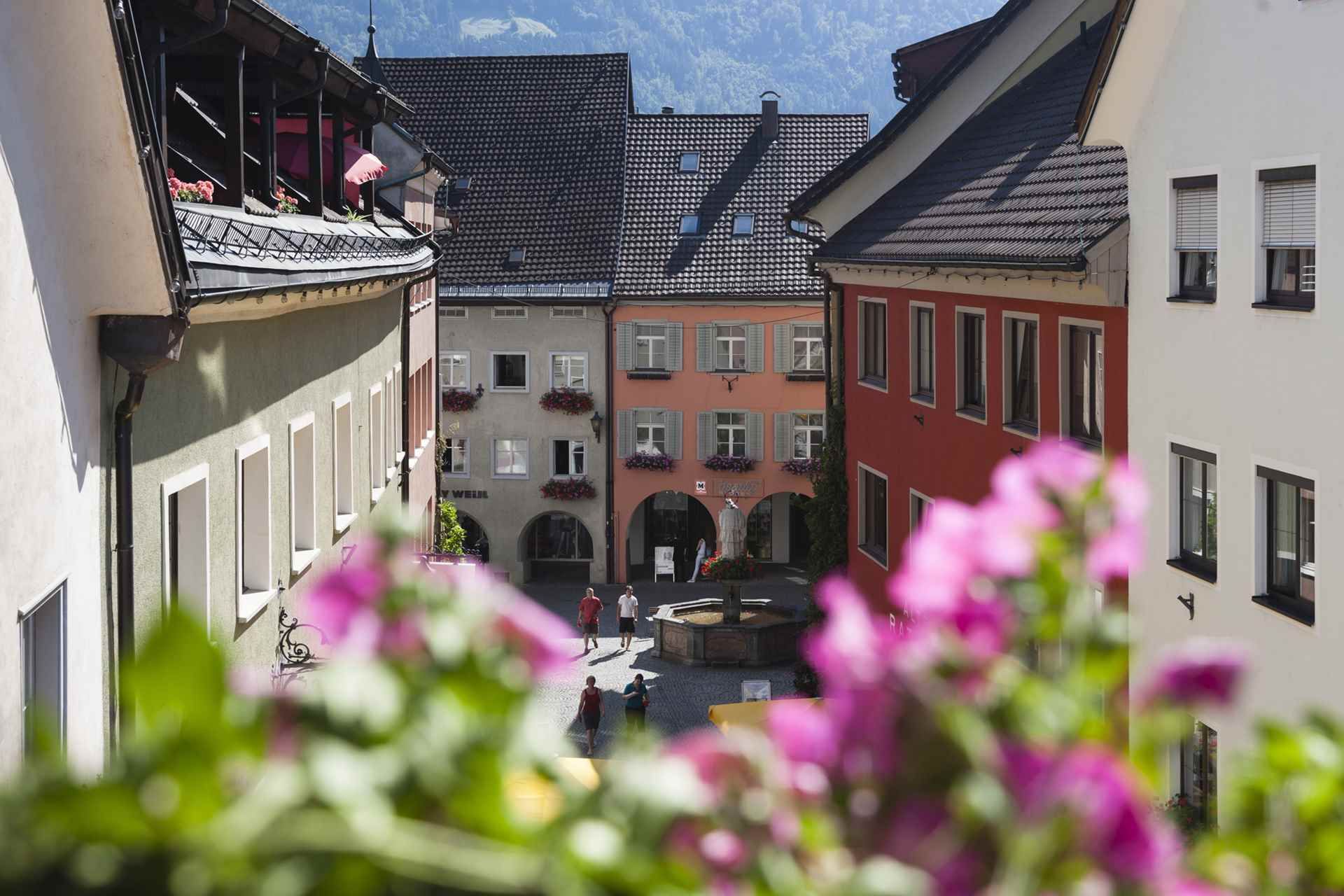 Bludenz - Über Dächern von Bludenz